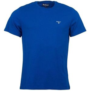 Barbour, Tops, Heren, Blauw, L, Katoen, Casual katoenen T-shirt voor heren