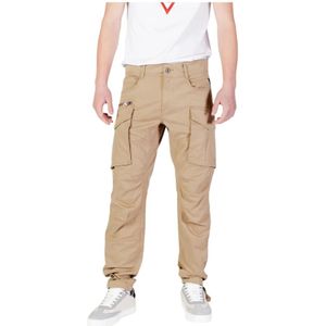 Replay, Broeken, Heren, Beige, W32 L32, Katoen, Joe Cargo Broek