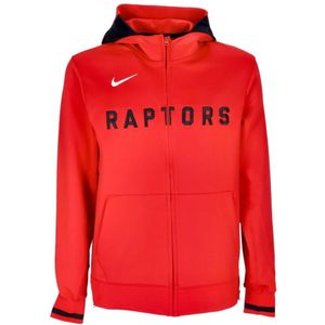 Nike, Sweatshirts & Hoodies, Heren, Rood, M, Polyester, NBA Dri-Fit Showtime Hoodie