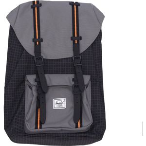 Herschel, Tassen, Heren, Veelkleurig, ONE Size, Polyester, Zwarte rugzak met laptopvak