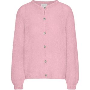 American Dreams, Truien, Dames, Roze, XL, Wol, Zachte Bessen Alpaca Cardigan