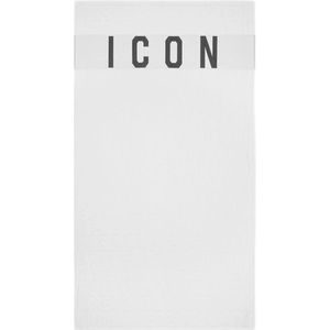 Dsquared2, Interieur, Heren, Wit, ONE Size, Katoen, Icon Handdoek