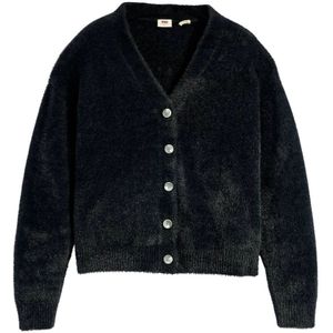 Levi's, Truien, Dames, Zwart, S, Gallery Cardigan