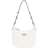Guess, Tassen, Dames, Beige, ONE Size, Gewatteerde Schoudertas Beige