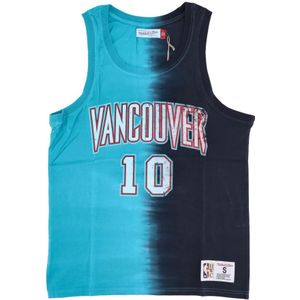 Mitchell & Ness, Sport, Heren, Veelkleurig, XL, Katoen, NBA Tie Dye Tank Bibby No. 10