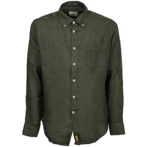 B.D Baggies, Overhemden, Heren, Groen, XL, Linnen, Linnen overhemden voor vrouwen