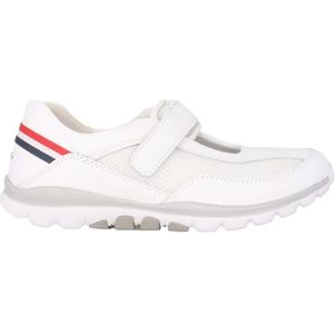 Gabor, Schoenen, Dames, Wit, 42 1/2 EU, Leer, Witte rollende schoen voor vrouwen