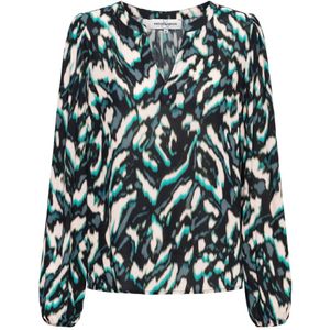 &Co Woman, Blouses & Shirts, Dames, Veelkleurig, L, Feminine Blouse Top