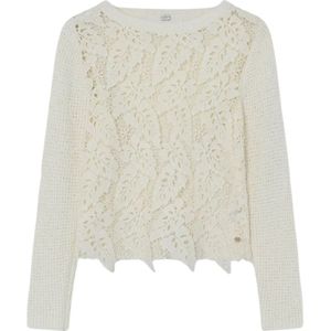 Gustav, Truien, Dames, Beige, L, Jami Trui Crème