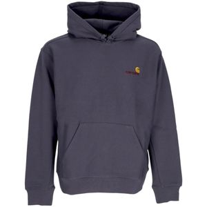 Carhartt Wip, Sweatshirts & Hoodies, Heren, Blauw, L, Katoen, Hooded Sweatshirt