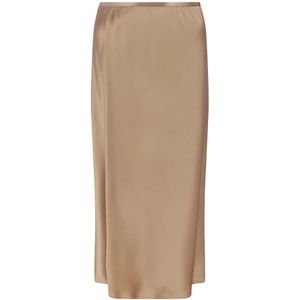 Max Mara, Rokken, Dames, Bruin, S, Kameel Rokken voor Vrouwen