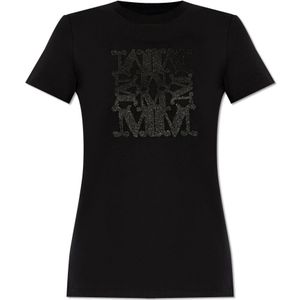 Max Mara, Tops, Dames, Zwart, M, Max Mara T-Shirt