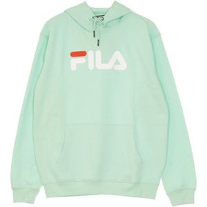 Fila, Sweatshirts & Hoodies, Heren, Groen, S, Katoen, Yucca Kangaroo Hoodie Heren Sweatshirt