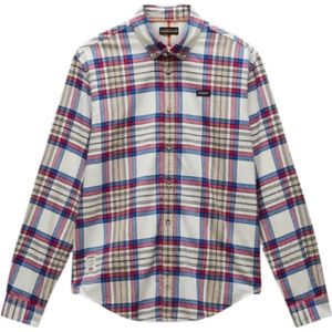 Napapijri, Overhemden, Heren, Veelkleurig, XL, Heren G-Trekking Shirt