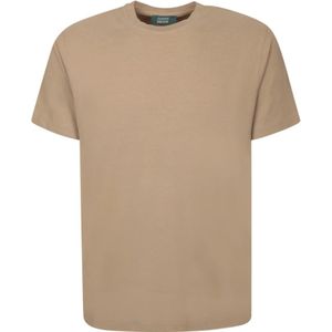 Zanone, Tops, Heren, Bruin, 3Xl, Katoen, Bruin T-shirt voor mannen