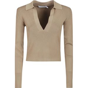 Iro, Truien, Dames, Zwart, XS, Knusse Gebreide Trui