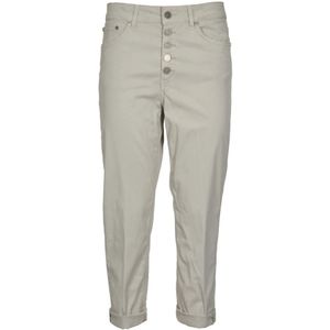Dondup, Broeken, Dames, Beige, W29, Beige Stijlvolle Broek