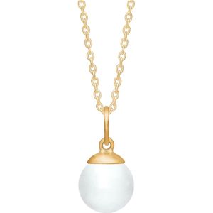 Frk. Lisberg, Accessoires, Dames, Geel, S, Columbine ketting helder