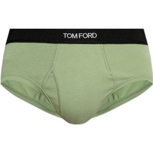 Tom Ford, Ondergoed, Heren, Groen, S, Katoen, Cotton Briefs