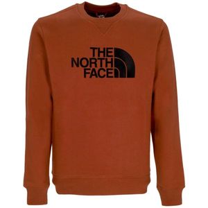 The North Face, Sweatshirts & Hoodies, Heren, Bruin, S, Katoen, Crewneck Sweatshirt