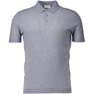 Gentiluomo, Tops, Heren, Grijs, 2Xl, Grijze Polo Shirt