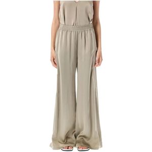 Fabiana Filippi, Broeken, Dames, Grijs, M, Amelia Joggingbroek Clay Ss 25