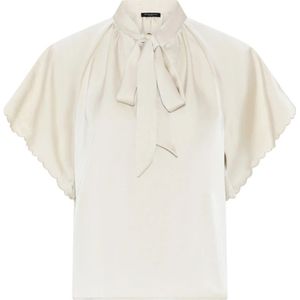 Bruuns Bazaar, Blouses & Shirts, Dames, Beige, M, Polyester, Elegante Beckiabbwendi Blouse Kit