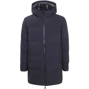 Herno, Mantels, Heren, Zwart, M, Impact Parka Jas