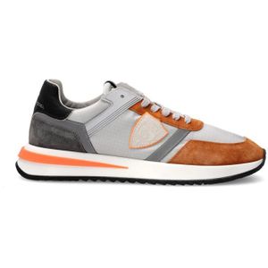 Philippe Model, Schoenen, Heren, Veelkleurig, 41 EU, Katoen, Sneakers Tropez 2.1 Running
