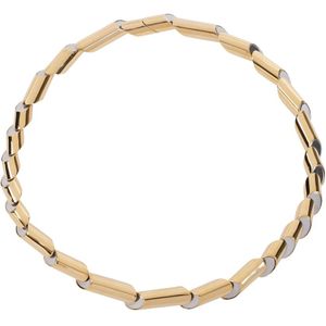 Lanvin, Accessoires, Dames, Geel, M, Metallic Ketting Sequence Goud Messing