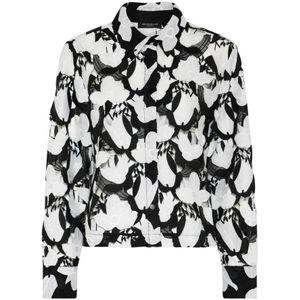Bruuns Bazaar, Blouses & Shirts, Dames, Zwart, M, Polyester, Bellflowerbbferuze Blouse