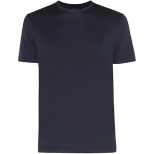 Malo, Tops, Heren, Blauw, 2Xl, Katoen, T-shirts