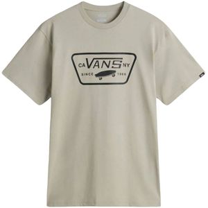 Vans, Tops, Heren, Beige, S, Katoen, Full Patch Grafisch T-shirt