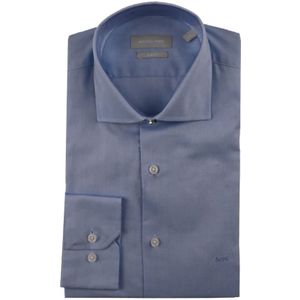 Michael Kors, Overhemden, Heren, Blauw, M, Katoen, Overhemd