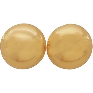 Federica Tosi, Accessoires, Dames, Geel, ONE Size, Gouden Luna Oorbellen