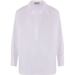Alberto Biani, Blouses & Shirts, Dames, Wit, S, Witte Overhemden voor Vrouwen