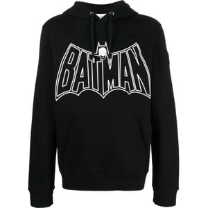 Lanvin, Sweatshirts & Hoodies, Heren, Zwart, M, Katoen, Katoenen sweatshirt met capuchon