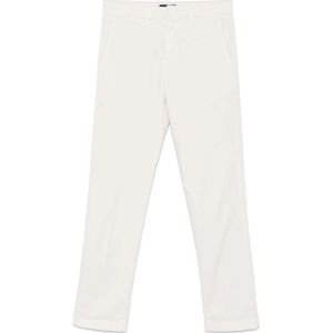 Fay, Broeken, Heren, Grijs, W34, Lichtgrijze Broek met Zakken