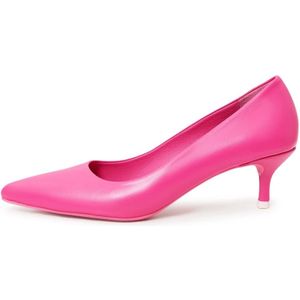 Cesare Gaspari, Schoenen, Dames, Roze, 38 EU, Elegant Luxe Pumps - Fuchsia