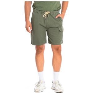 La Martina, Korte broeken, Heren, Groen, S, Heren Sportshorts