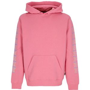 Iuter, Sweatshirts & Hoodies, Heren, Roze, XS, Katoen, Roze Hoodie Beyond Lange Mouwen