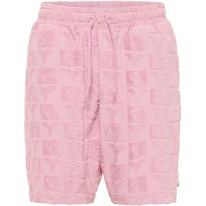 Carlo Colucci, Korte broeken, Heren, Wit, S, Terry Insert Oversize Streetwear Short