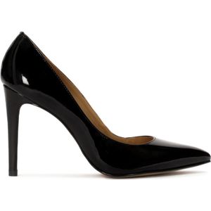 Kazar, Schoenen, Dames, Zwart, 36 EU, Leer, Gelakte pumps met een slanke hak