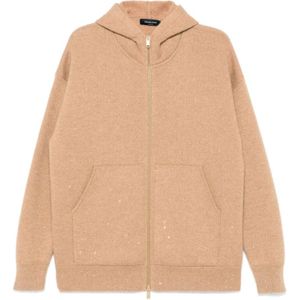 Fabiana Filippi, Truien, Dames, Bruin, XS, Luxe Gebreide Collectie