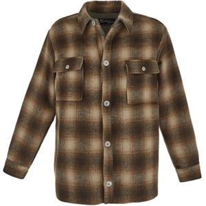Family First, Jassen, Heren, Bruin, L, Polyester, Dubbelzijdige jas
