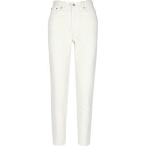 Levi's, Jeans, Dames, Wit, W26 L28, Denim, 80s Mom Denim Jeans
