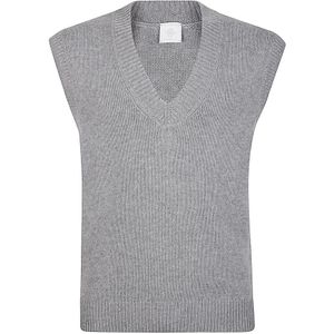 Eleventy, Truien, Heren, Grijs, L, Wol, V-Hals Wollen Gilet