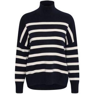 InWear, Truien, Dames, Blauw, M, Katoen, Tenleyiw Turtleneck Pullover