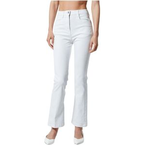 Silvian Heach, Jeans, Dames, Wit, W30, Katoen, Jeans bootcut