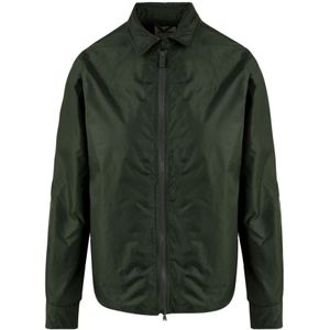 Aspesi, Jassen, Dames, Groen, M, Polyester, Lichtgewicht Jas